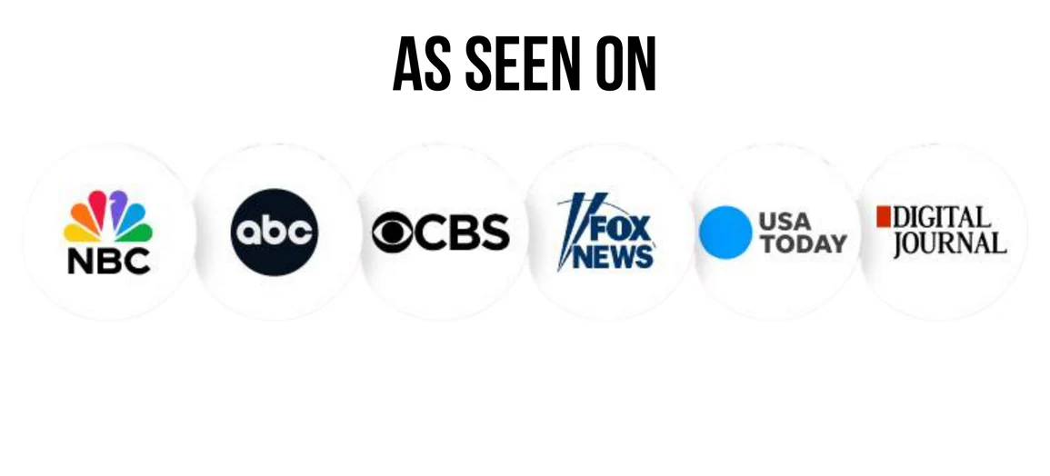 Como se ha visto en NBC, ABC, CBS, Fox News, USA Today y Digital Journal